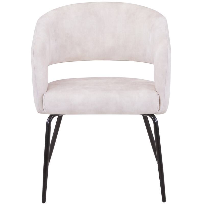 Verve Modern 36 Inches Round Dining Set with Solid Wood Tabletop and 4 Velvet/Leather Chairs for Home Kitchen or Dining rooms