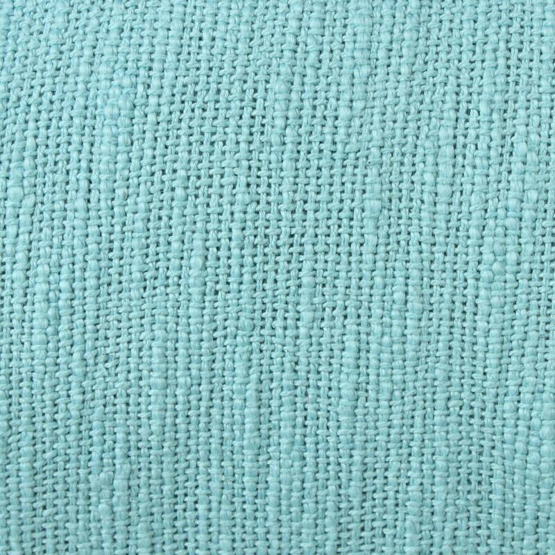 Hidalgo Solid Fringed Throw Pillow by Sevita