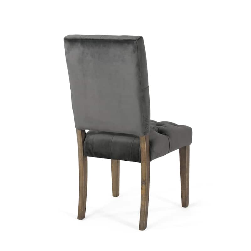 Kessler Tufted Dining Chairs by Christopher Knight Home