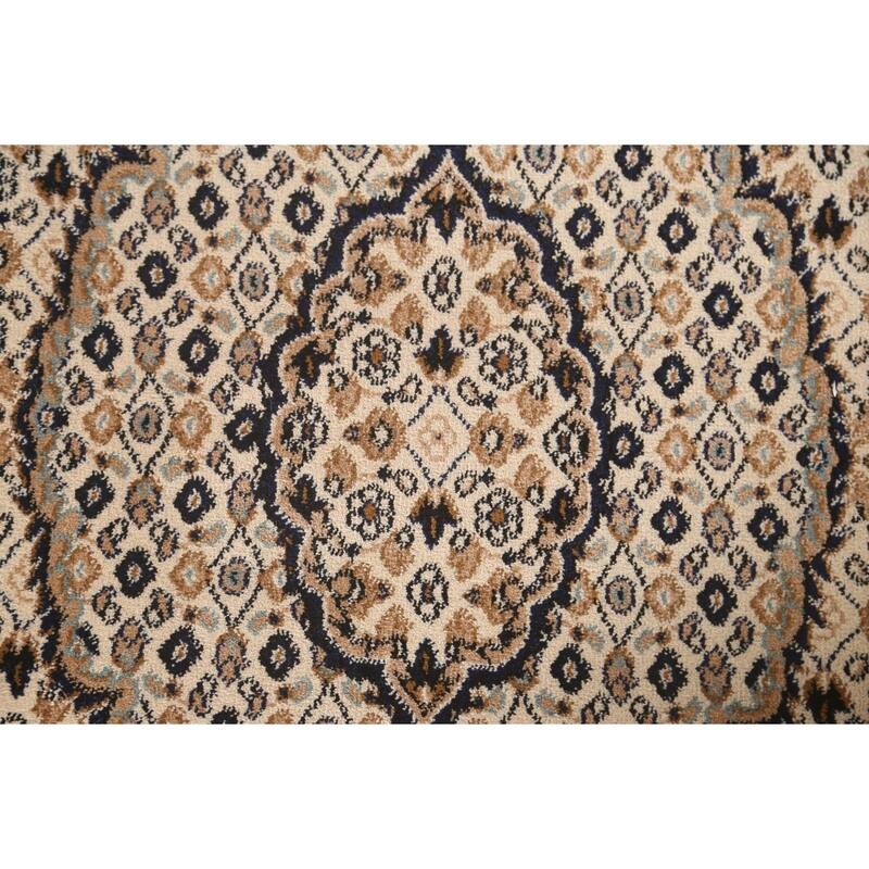 Geometric Tabriz Turkish Oriental Area Rug Machine Made Carpet - 4'5" x 6'0"