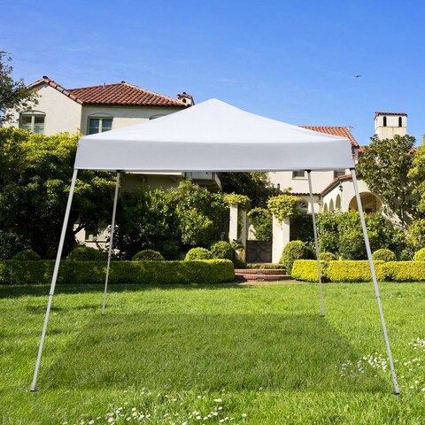 8 x 8 ft. Outdoor Party Gazebo Camping Canopy White - Without Wall