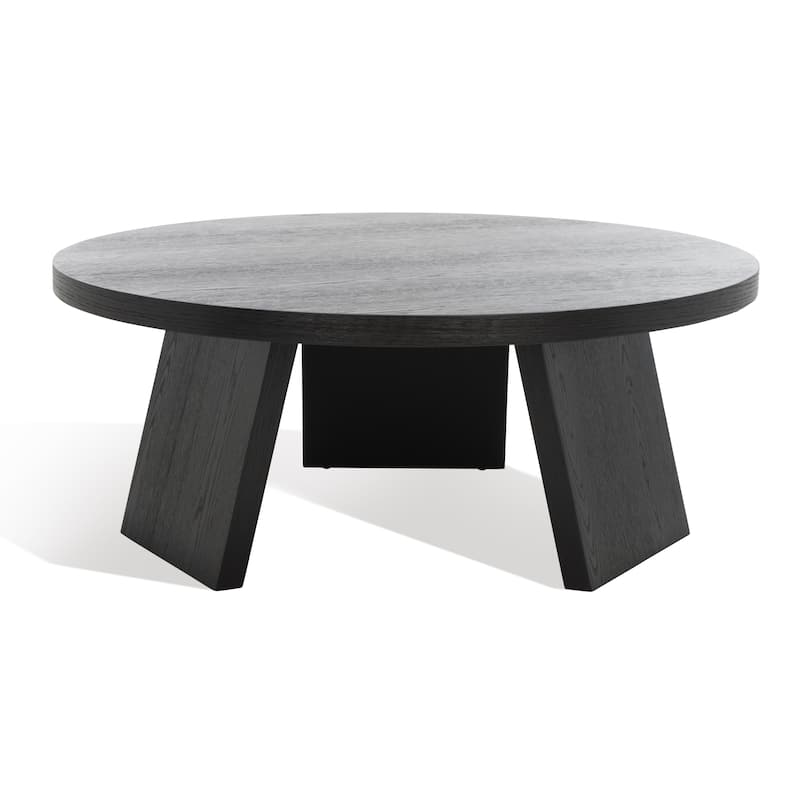 SAFAVIEH Couture Julianna Modern Wood Coffee Table - 36 in. W x 36 in. D x 15 in. H