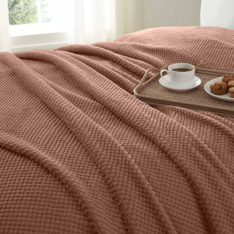 Vellux Plush Texture Blanket