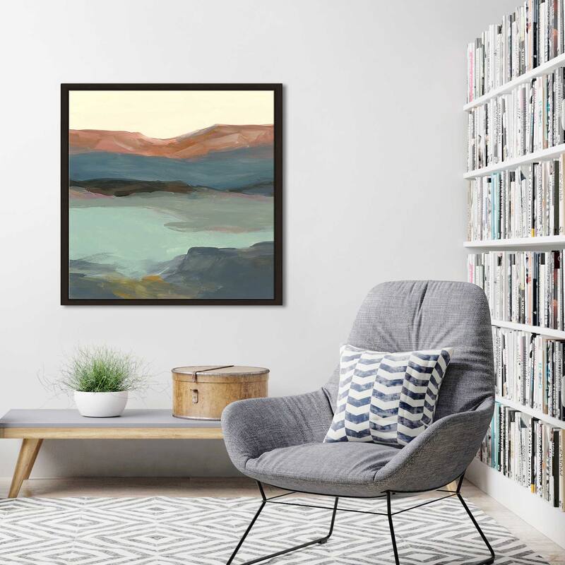 "Rolling Bluffs" Print on Floating Canvas