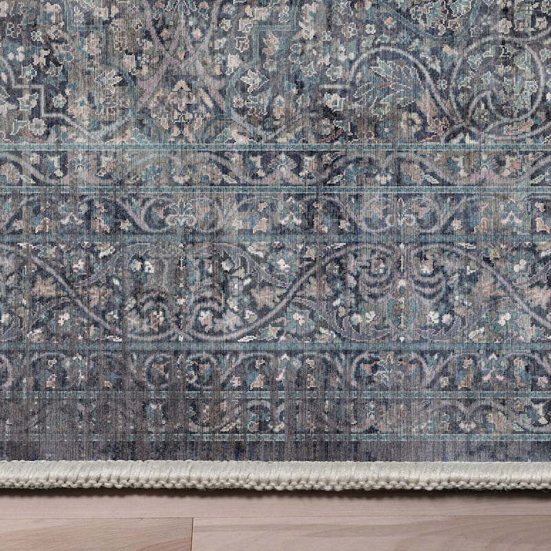 Well Woven Asha Vintage Juliette Persian Flat Pile Area Rug