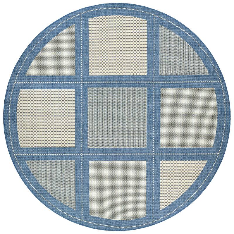 Dream Decor Rugs Pergola Checkers Indoor Outdoor Area Rug