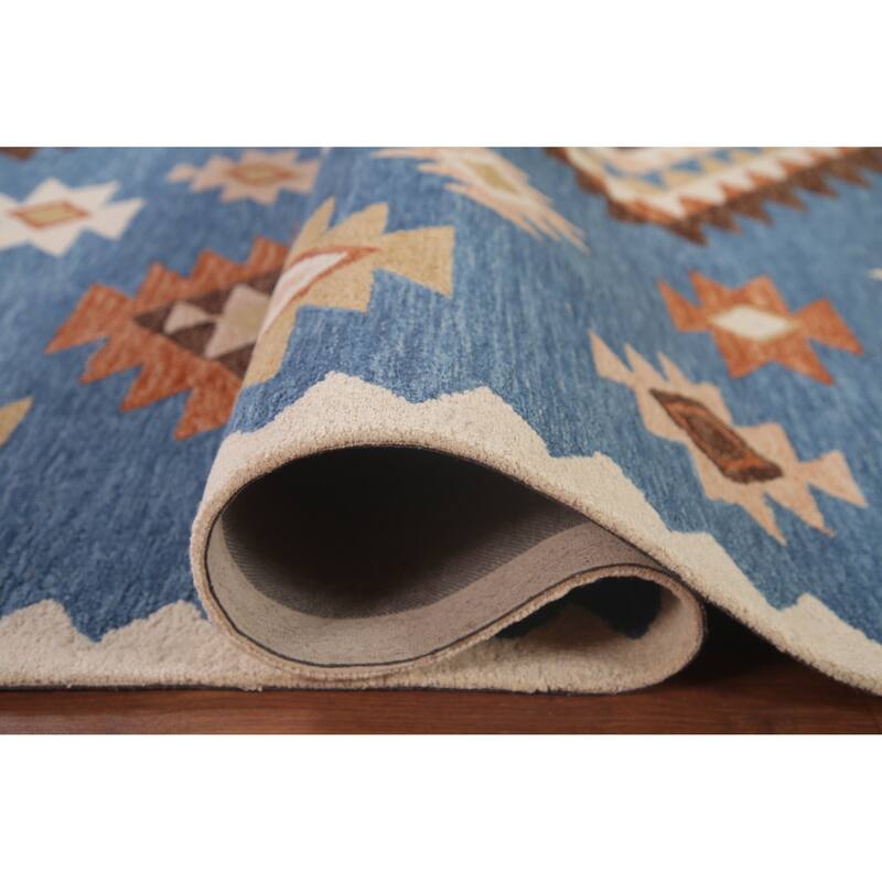 Hand-Tufted Yalameh Oriental Rug Traditional Wool Carpet