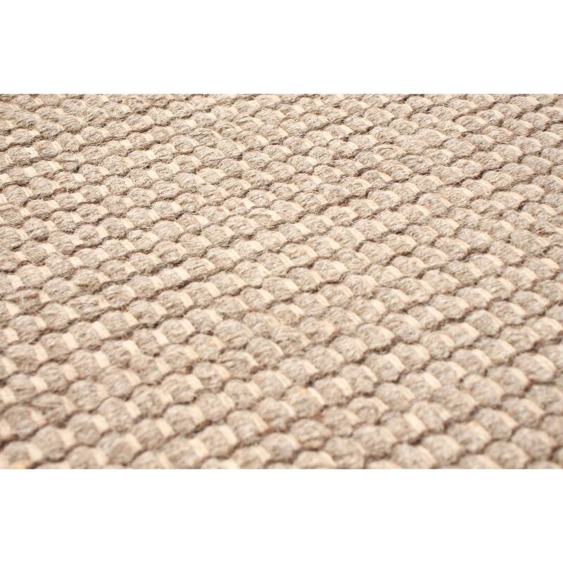 ECARPETGALLERY Hand Loomed Bungalow Wool Dhurrie