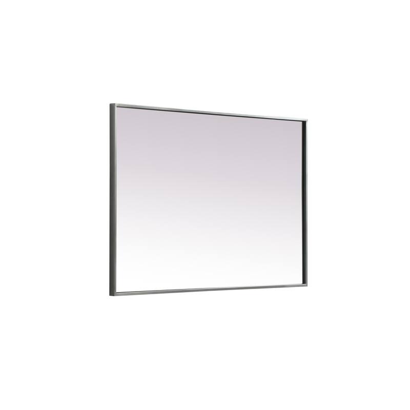 Elegant Lighting MR42436 Eternity 24" W x 36" H Modern Rectangular