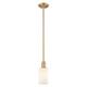 Option Brushed Brass / Matte White