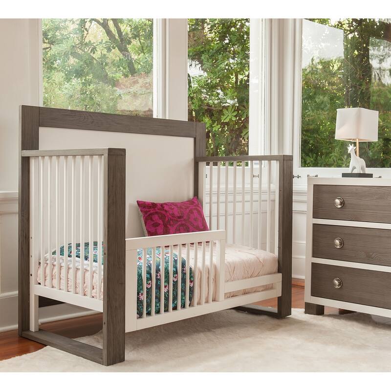 Milk Street True 3 Drawer Dresser - Brown/White