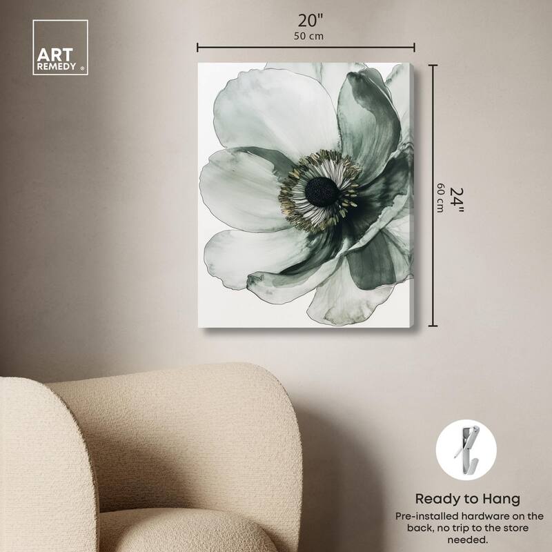 Delicate Stamen II Canvas by Art Remedy, Gallery Wrapped