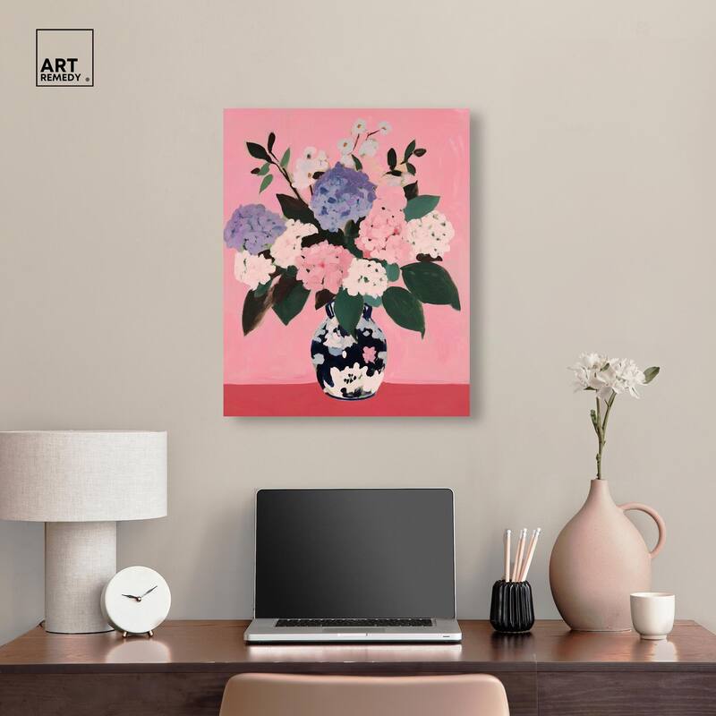 Flower Pot Dream I Canvas by Art Remedy, Gallery Wrapped