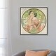 preview thumbnail 13 of 13, iCanvas "July, 1899 " by Alphonse Mucha Framed