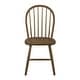 preview thumbnail 36 of 43, Declan Farmhouse High Back Spindle Dining Chairs (Set of 2) by Christopher Knight Home - 36"H