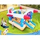 preview thumbnail 1 of 2, 6 in 1 Inflatable Bouncer House for Kids - 187"W*122"D*81"H 187"W*122"D*81"H