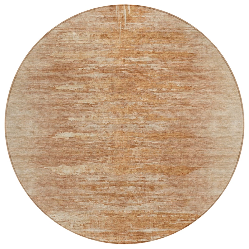 Machine Washable Indoor/ Outdoor Chantille Solid Ombre Rug
