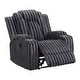 preview thumbnail 9 of 35, Brynda Corduroy 3-Piece Manual Double Reclining Sofa Sets