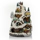 preview thumbnail 2 of 50, Alpine Corporation Christmas Winter Wonderland Set with LED Lights and Music