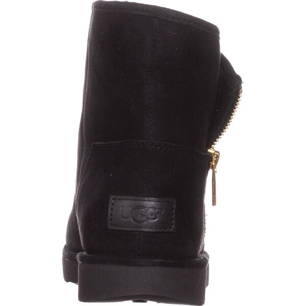 ugg kip boots black