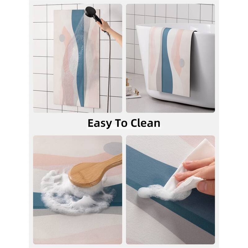 Bath Mat Rug-Thin Quick Dry