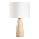 preview thumbnail 6 of 4, Uttermost Maury Travertine Table Lamp