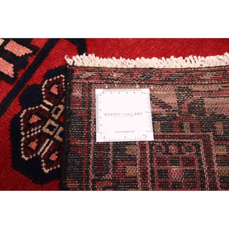 ECARPETGALLERY Hand-knotted Anadol Vintage Red Wool Rug - 4'4 x 6'3