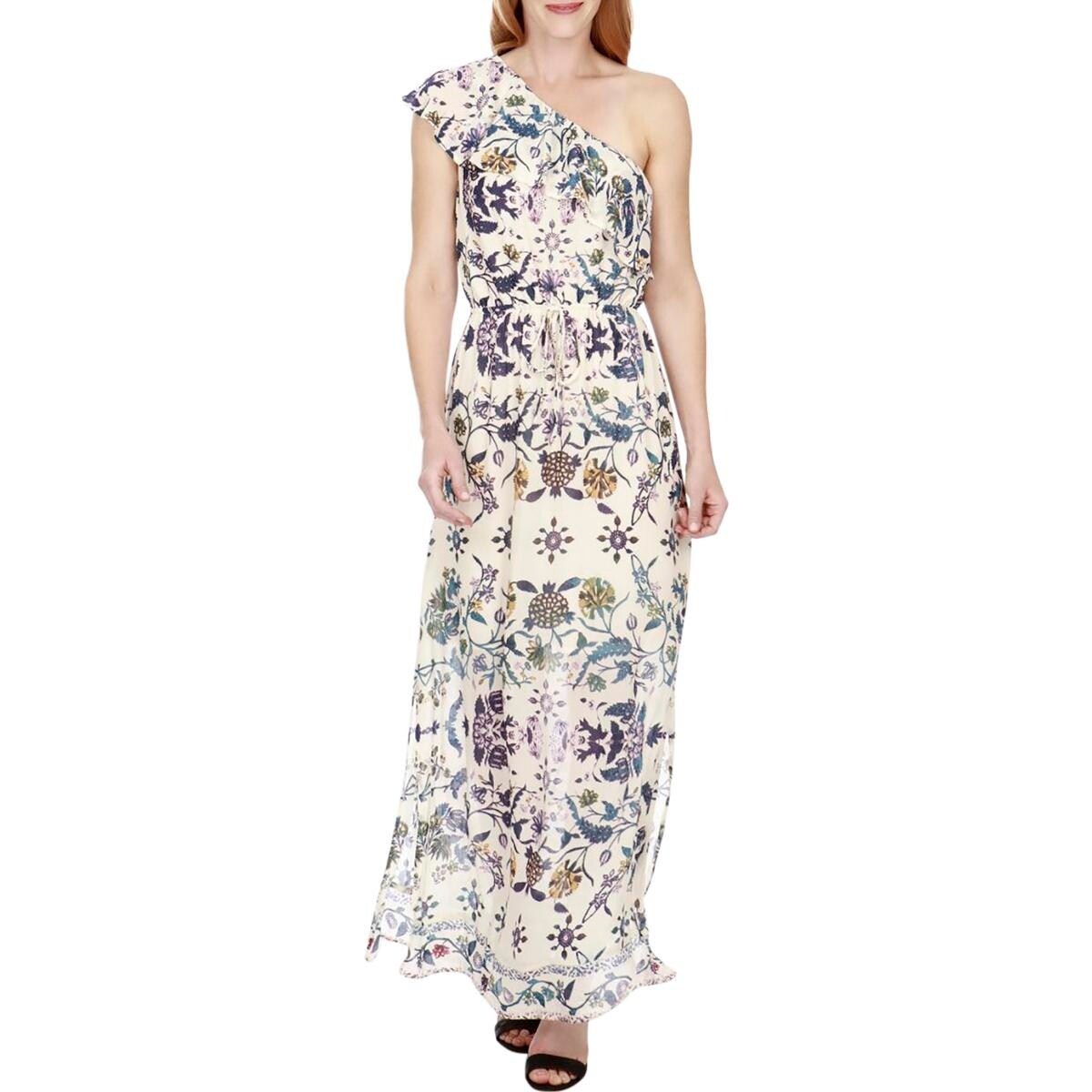 lucky brand floral maxi dress