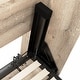 preview thumbnail 53 of 91, Pur Full Murphy Bed with Shelving Unit (84W) by Bestar