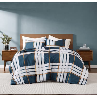 Truly Soft Henry Plaid 3 Piece Comforter Set