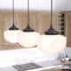 Option Noble Bronze-White Glass