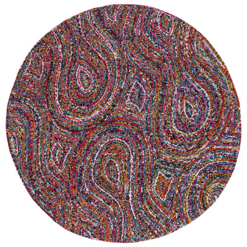 SAFAVIEH Handmade Nantucket Betsi Contemporary Cotton Rug