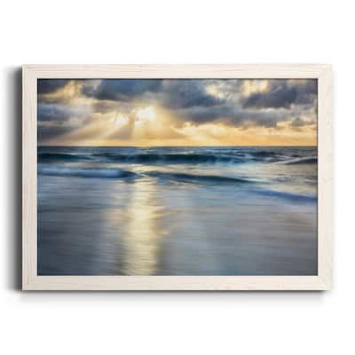 Cloudscape Shore-Premium Framed Canvas - Ready to Hang
