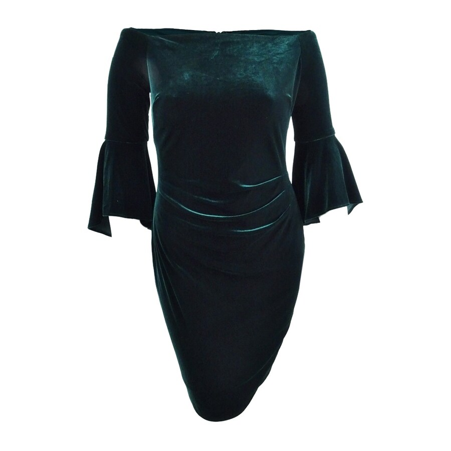 ralph lauren velvet dress