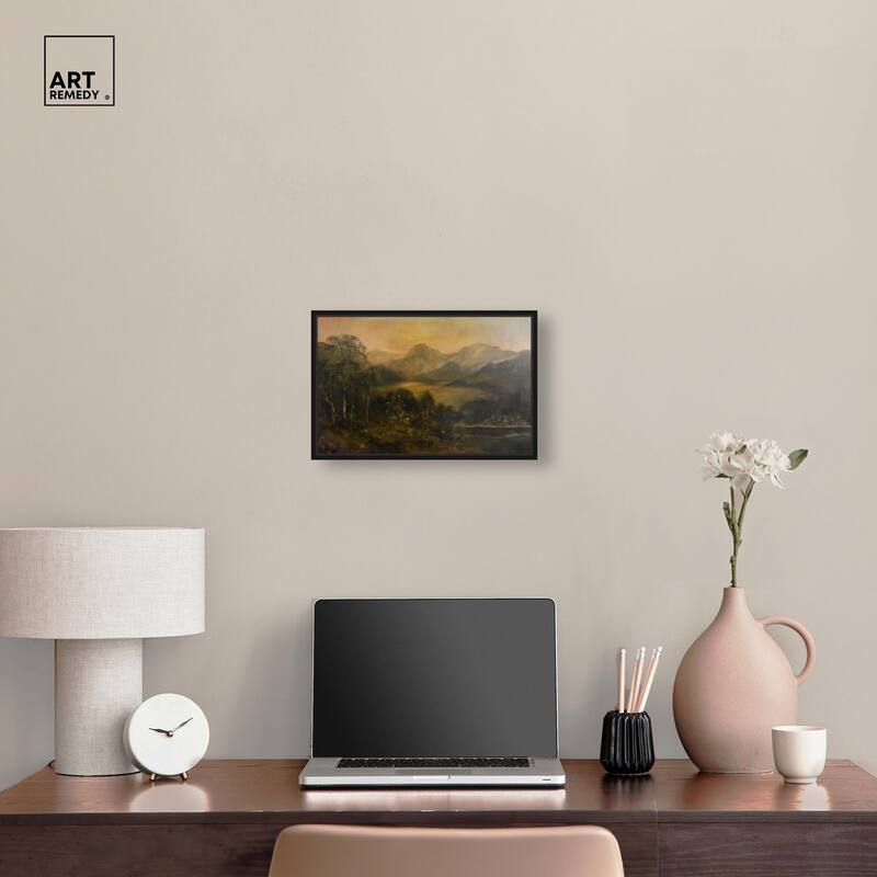Highland Hues Canvas by Art Remedy