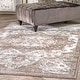 preview thumbnail 16 of 23, Nuloom Maryanne Transitional Medallion Area Rug 5' x 8' - Beige