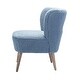 preview thumbnail 21 of 34, Dulcinea Ullna Lambskin Sherpa Upholstery Accent Chair by HULALA HOME