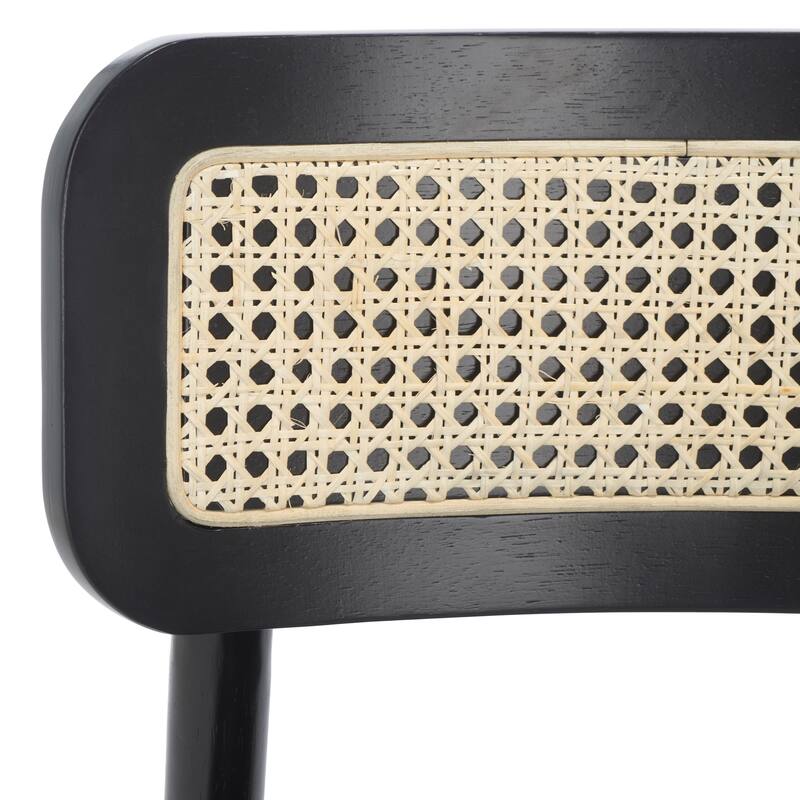SAFAVIEH Eppie Farmhouse Dining Chair (Set of 2) - 19 In. W x 20 In. D x 32 In. H - 19Wx20Dx32H