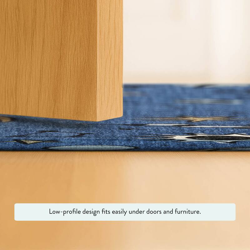 Machine Washable Indoor/ Outdoor Spaceship Chantille Rug