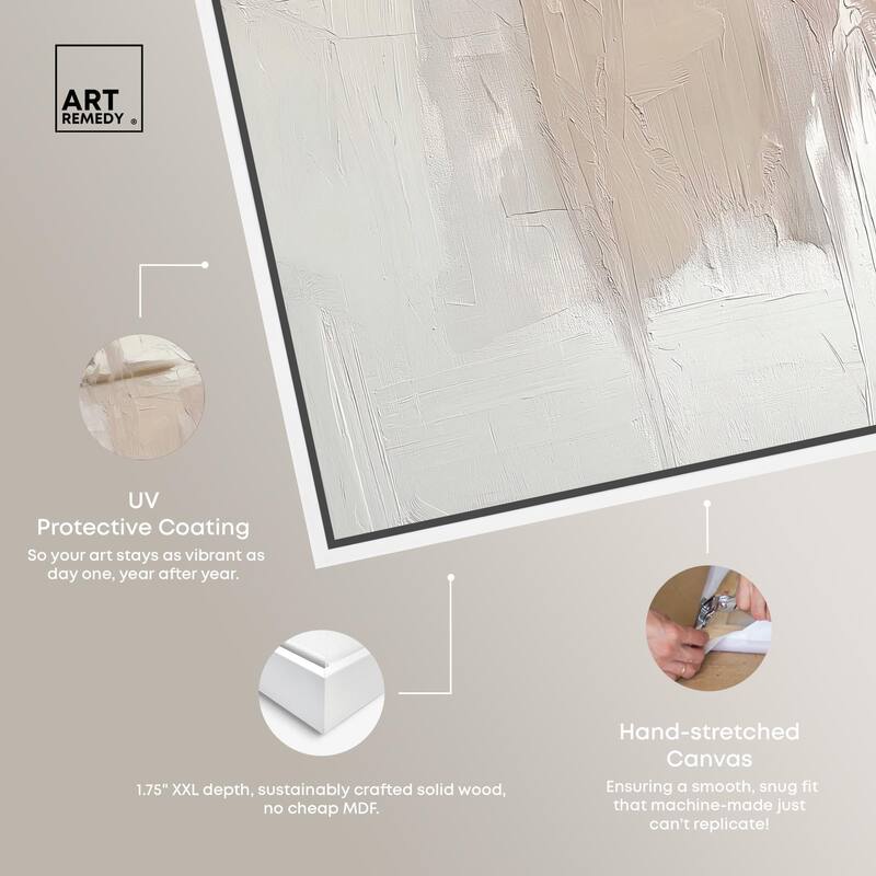 Gentle Strokes of Nature II Canvas by Art Remedy
