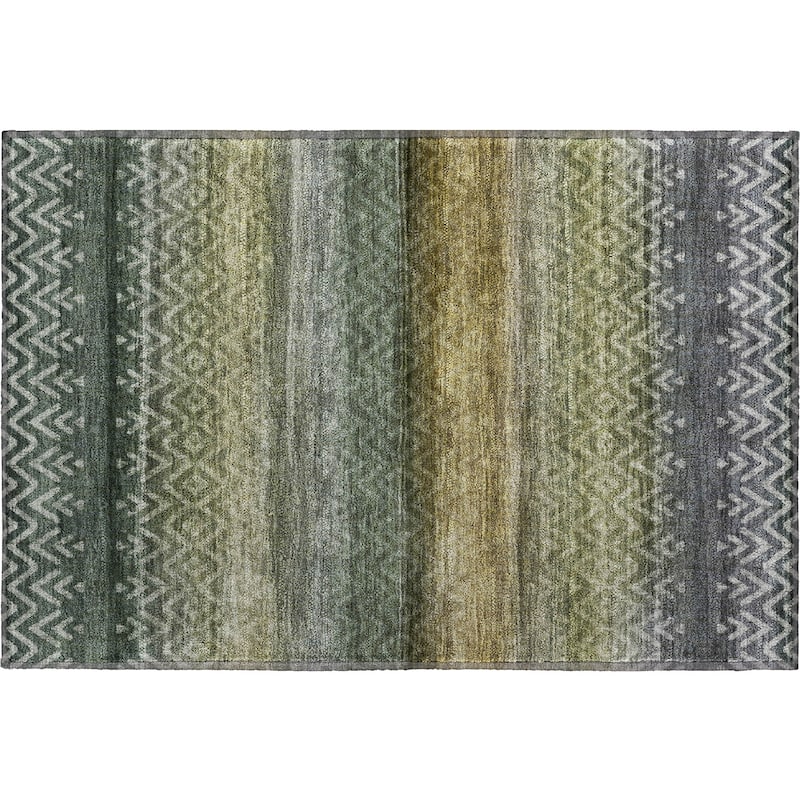 Premium Washable Super Soft Boho Ombre Mayfield Rug