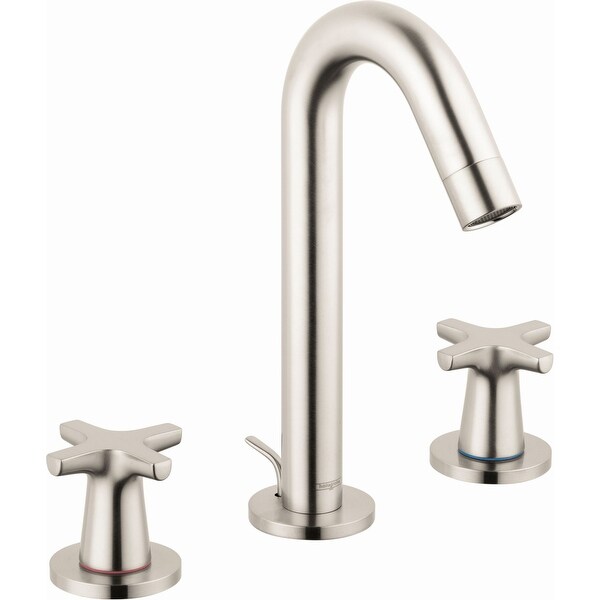 Hansgrohe 71323 Logis Classic Widespread Bathroom Faucet with EcoRight Technology - Drain Assembly Included