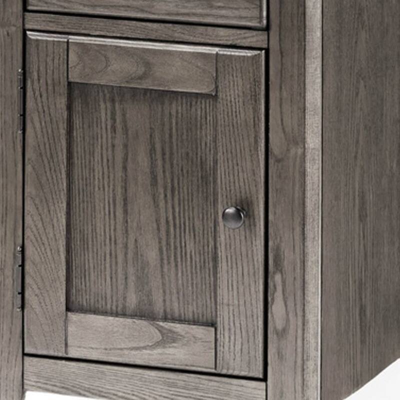 Chromcraft Peter Revington End Table in Gray Finish