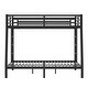 preview thumbnail 6 of 9, Full XL Over Queen Bunk Bed, Noise Reduction