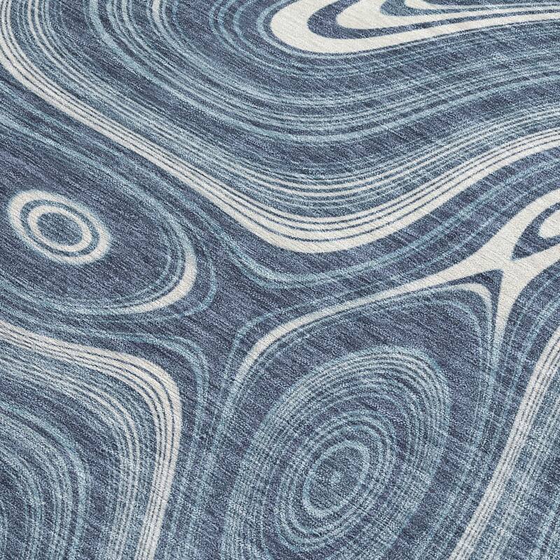 HomeRoots Geometric Transitional Rectangle Outdoor Rug