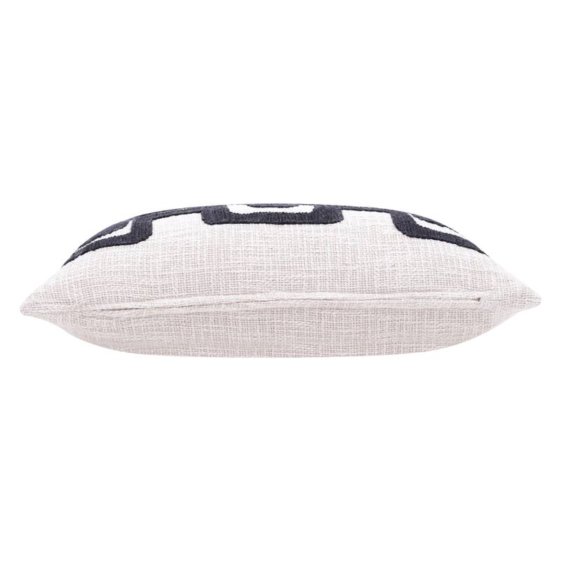 Sevita Geometric Handmade Decorative Throw Pillow