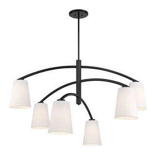Minka Lavery 5399 Headington 6 Light 54" Wide Chandelier