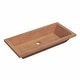 preview thumbnail 15 of 104, Arcata NativeStone Undermount Trough Bathroom Sink 30" - Terracotta