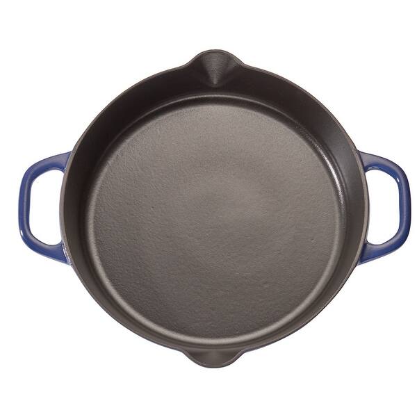 Fontignac 11" Round Double Handle Fry Pan Visual Imperfections - Overstock - 18693237