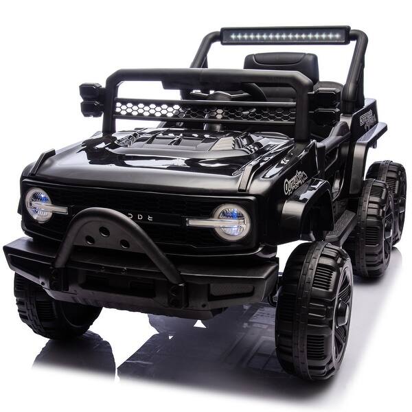 slide 2 of 23, 12V Kids Ride On 6-Wheel electric truck car W/Parents Control